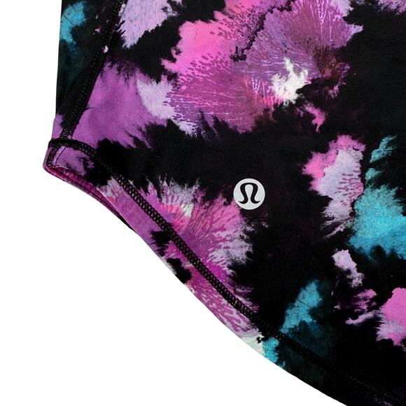 LULULEMON Sculpt Tank Size 4 Midnight Bloom Black Deep Fuschia / Black - Picture 5 of 6